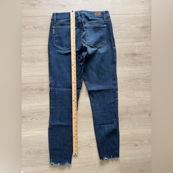 PAIGE Dark Blue Women's Skinny Jeans - Picture 4 of 9